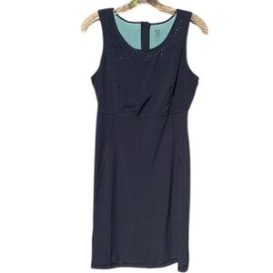 Title Nine Elegant Blue Mini Dress Size 6. In Excellent Condition